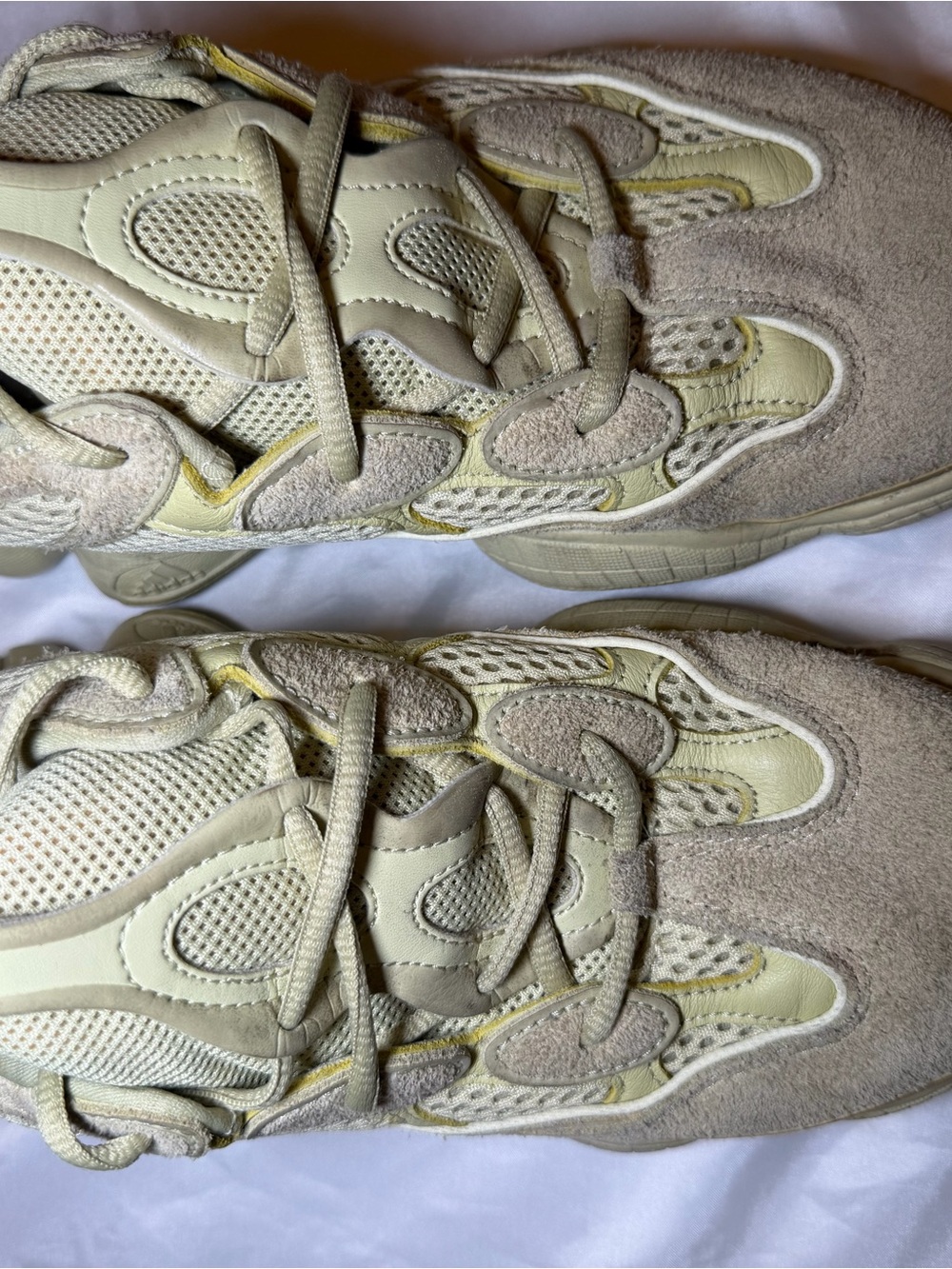 Yeezy Beige Athletic Shoes - Comfortable Everyday Wear - Picture 8 of 8